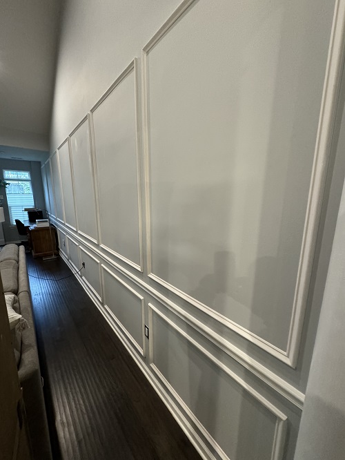 Mid project trim install